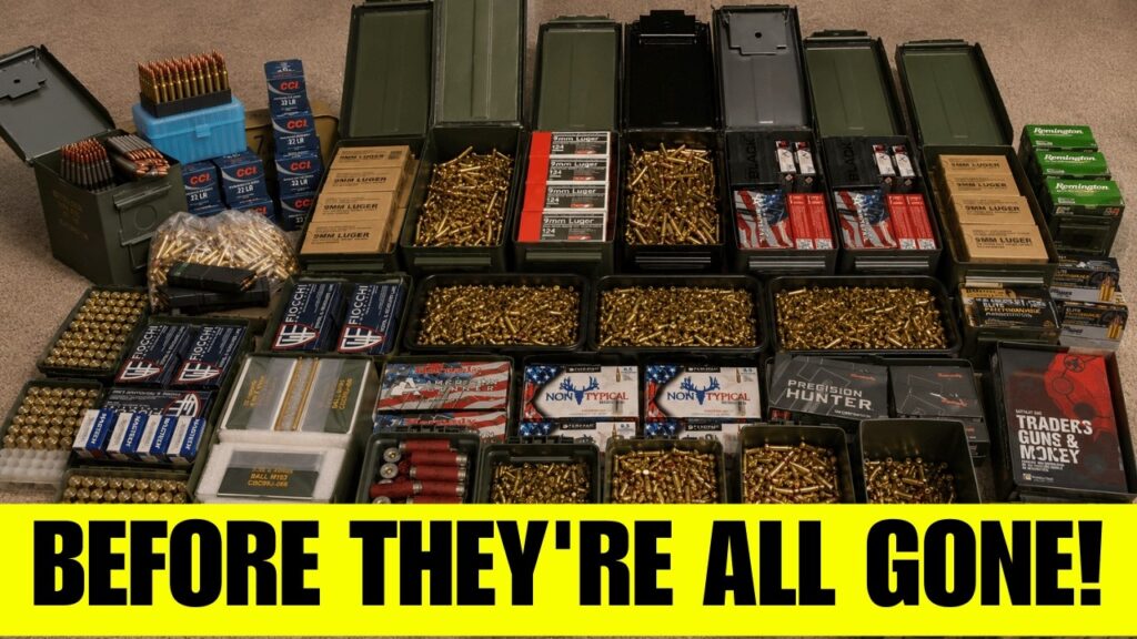 AMMO SHORTAGE 2026 IS COMING: The 7 Rounds You Need to Stockpile Beforre It’s Too Late!