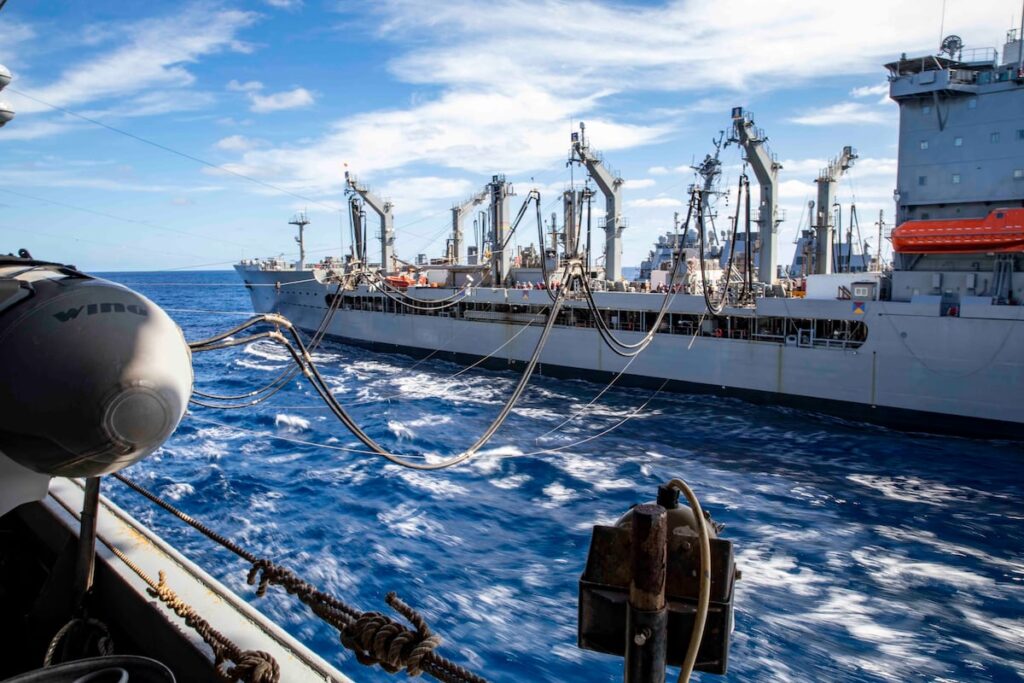 Military Sealift Command ship makes history with rare combat award Military Sealift Command ship makes history with rare combat award