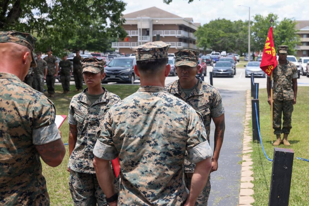 Marines recognized for response during North Carolina nightclub shooting Marines recognized for response during North Carolina nightclub shooting