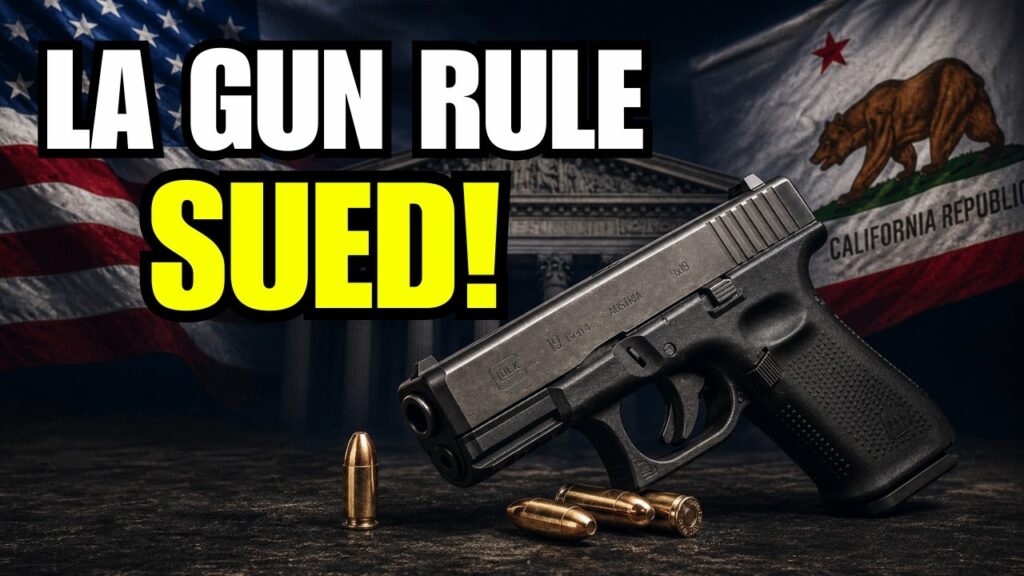 Los Angeles Just Got Sued Over Its One-Handgun-a-Month Rule!