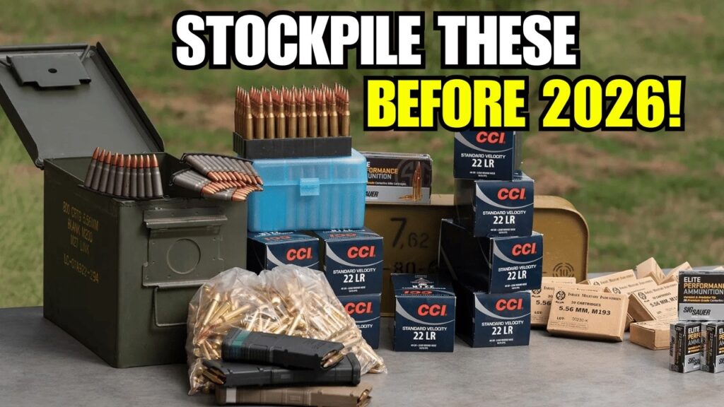 7 Rounds Every American Should Stockpile Before The 2026 Ammo Crunch!