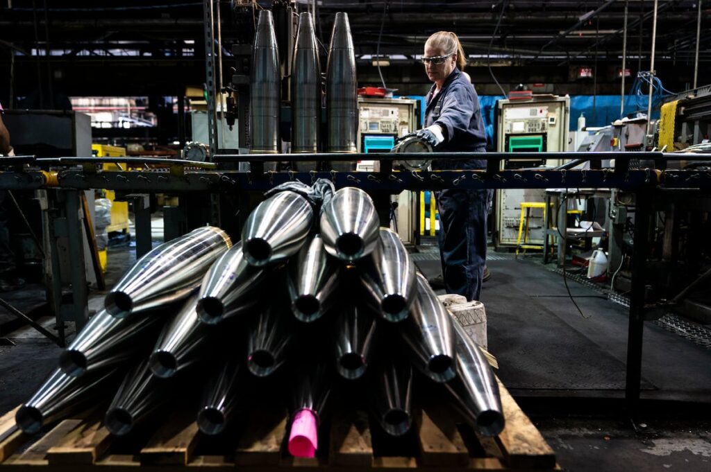 Manufacturing woes hamper US 155-mm ammo production