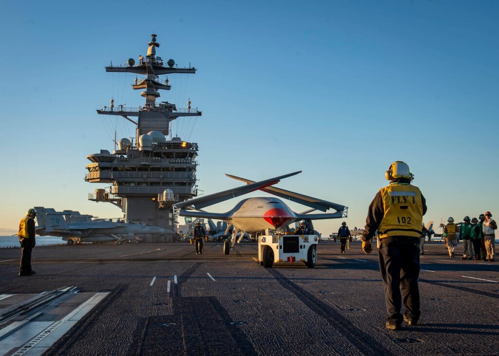 The US Navy is eyeing next-gen carrier-based drones. Here’s what they might do. The US Navy is eyeing next-gen carrier-based drones. Here’s what they might do.