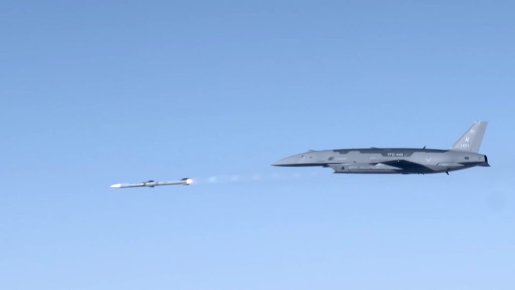 Air Force completes first-ever CCA live-fire test with Anduril YFQ-44A Air Force completes first-ever CCA live-fire test with Anduril YFQ-44A