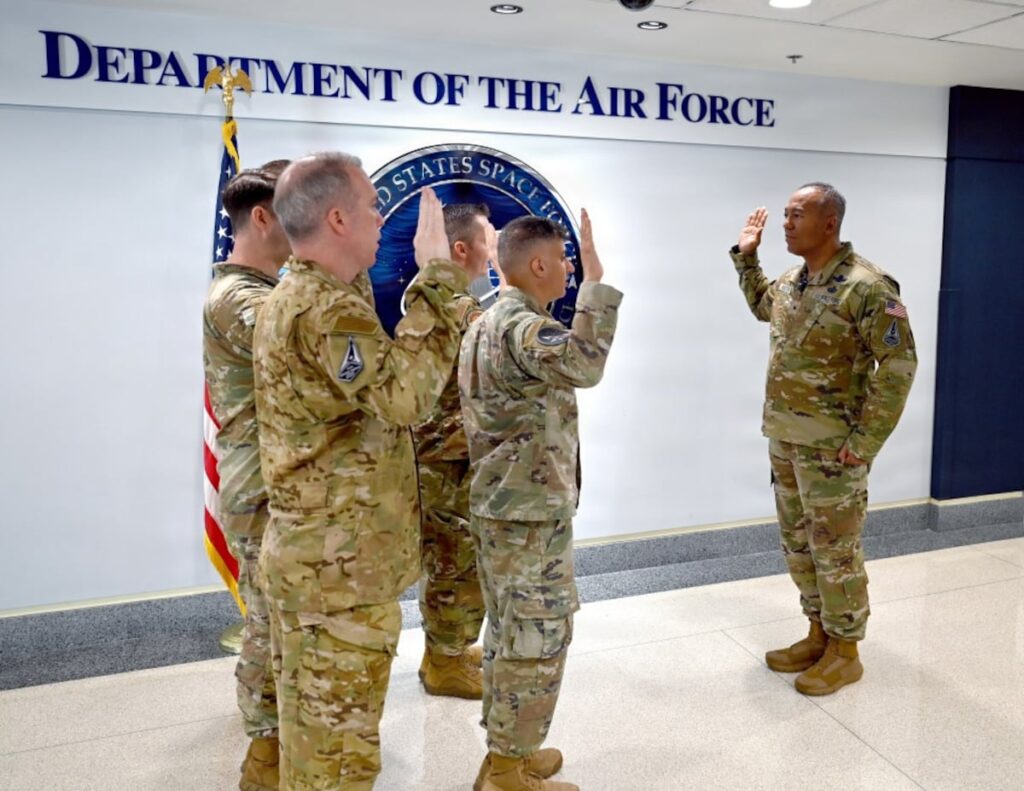 Space Force swears in first batch of part-time workers