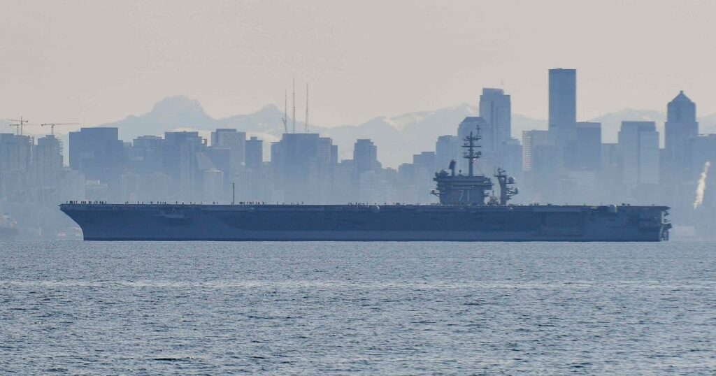 US Navy moving forward on West Coast dock for aircraft carriers