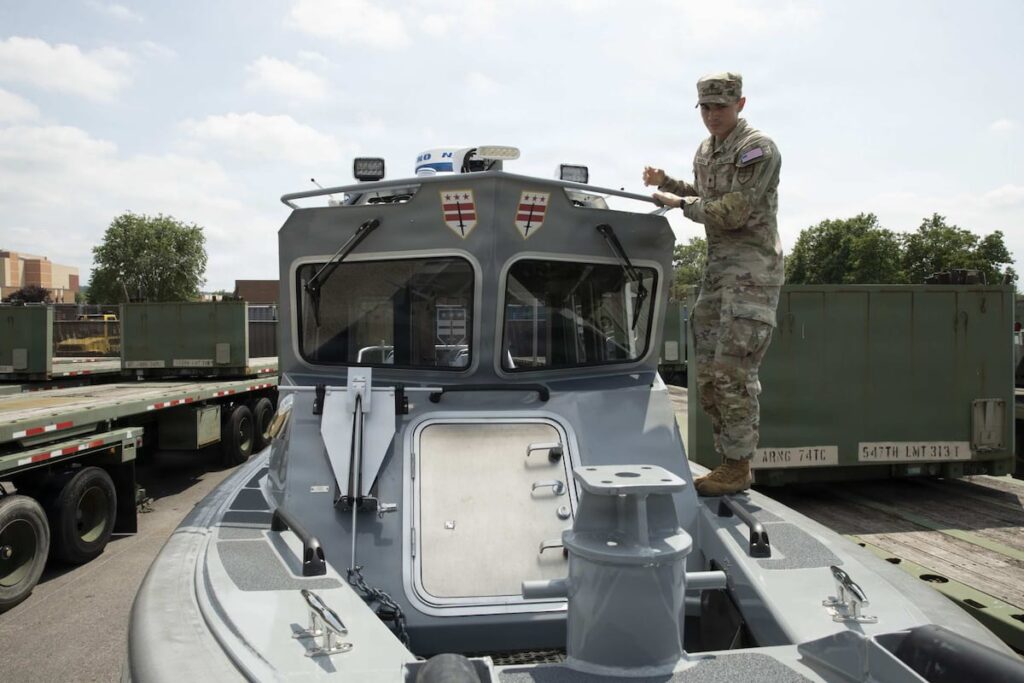 DC National Guard gets its first security vessel DC National Guard gets its first security vessel